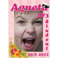 Agneta - Studentskylt