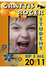 Roger - Studentskylt